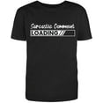 thumbnail image 1 of RedBarn " Comment Loading Men's Cotton T Shirt Black Large, 1 of 1