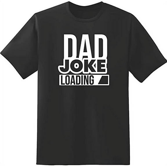 RedBarn Dad Joke Loading Funny Fathers Day Gift Funny Pun Jokes For Lovely Daddy Mens Graphic T Shirts