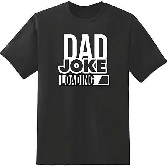 RedBarn Dad Joke Loading Funny Fathers Day Gift Funny Pun Jokes For Lovely Daddy Mens Graphic T Shirts