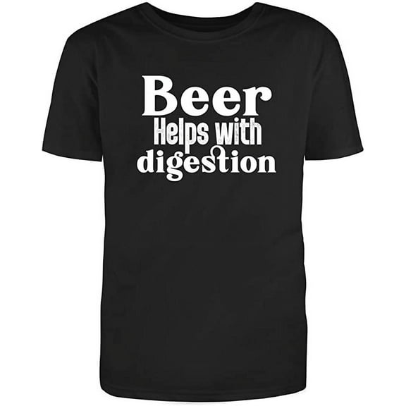 RedBarn Helps With Digestion Medical Biology Science Great Saying Gift Novelty Sarcastic Mens Graphic T Shirts