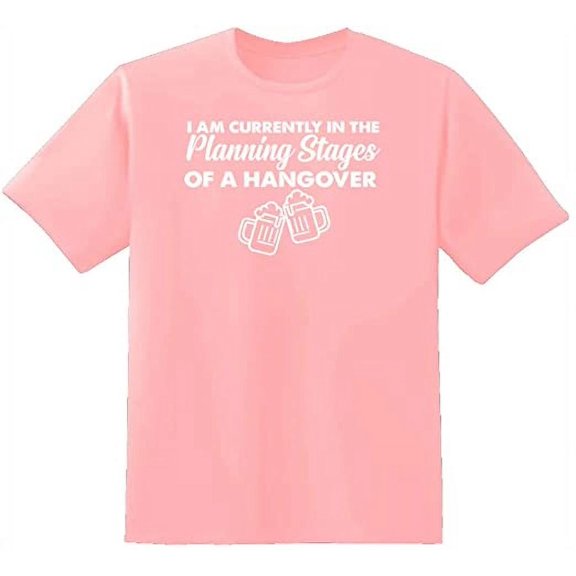 RedBarn I Am Currently In The Planning Stages Of A Hangover Novelty Sarcastic Funny Mens Graphic T Shirts