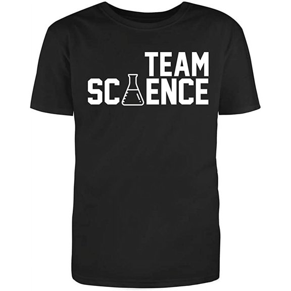 RedBarn "Iteam Science Men's Cotton T Shirt Black Large
