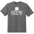 thumbnail image 1 of RedBarn Lets Get Lucked Up Novelty Sarcastic Mens Graphic T Shirts, 1 of 1