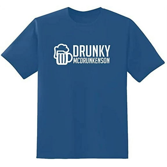 RedBarn Mcdrunkenson Novelty Sarcastic Funny Mens Graphic T Shirts