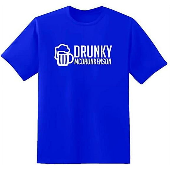 RedBarn Mcdrunkenson Novelty Sarcastic Funny Mens Graphic T Shirts