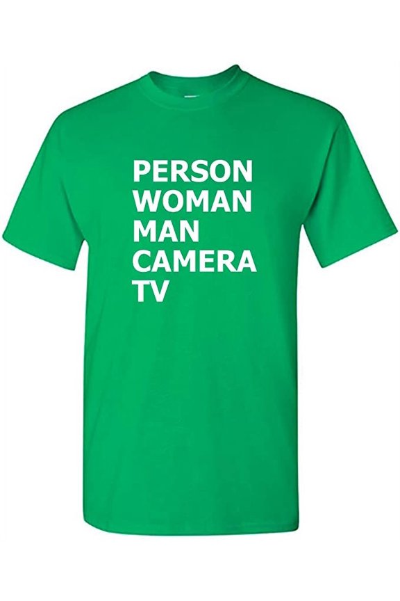 Person Woman Man Camera TV Lover Gift Novelty Sarcastic Funny Mens Graphic T Shirts