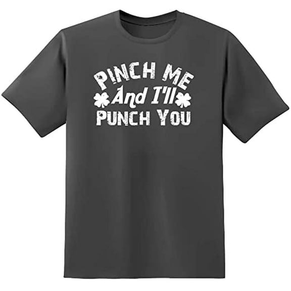 RedBarn Pinch Me Novelty Sarcastic Mens Graphic T Shirts