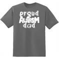 thumbnail image 1 of RedBarn Proud Autism Dad Father of Autistic Child Fathers Day Lover Gift Mens Graphic T Shirts, 1 of 2