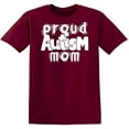 thumbnail image 1 of RedBarn Proud Autism Mom Mother of Autistic Child Mothers Day Gift Mens Graphic T Shirts, 1 of 2