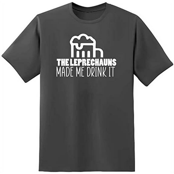 RedBarn Unisex Charcoal Half Sleeves Cotton Made me Graphic T Shirt