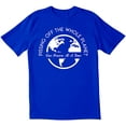 thumbnail image 1 of RedBarn Unisex Half Sleeves Cotton Pissing Off The Whole Planet One Person at A Time" Graphic T Shirt, 1 of 2