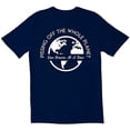 thumbnail image 1 of RedBarn Unisex Half Sleeves Cotton Pissing Off The Whole Planet One Person at A Time" Graphic T Shirt, 1 of 2