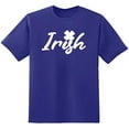 thumbnail image 1 of RedBarn Unisex Navy Half Sleeves Cotton "Irish" Graphic T Shirt, 1 of 2
