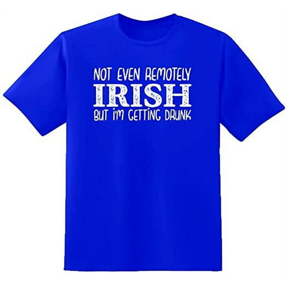 RedBarn Unisex Royal Half Sleeves Cotton Not Even Remotely Graphic T Shirt