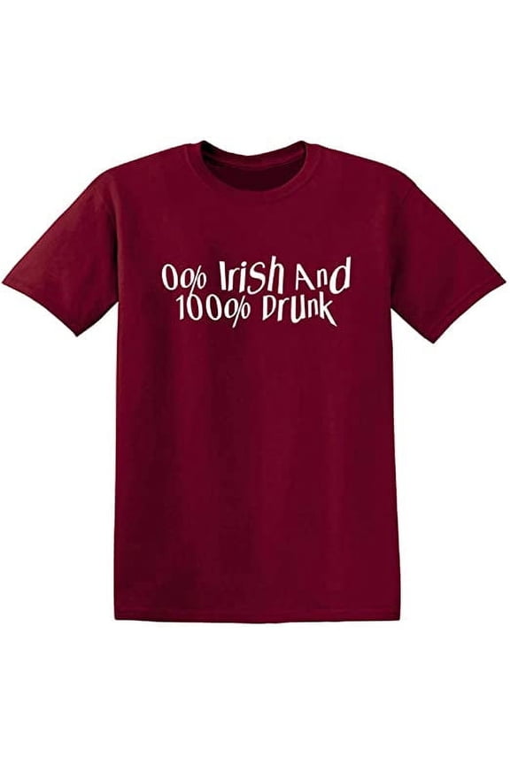 Zero And Hundred Novelty Funny Saying Mens Graphic T Shirts