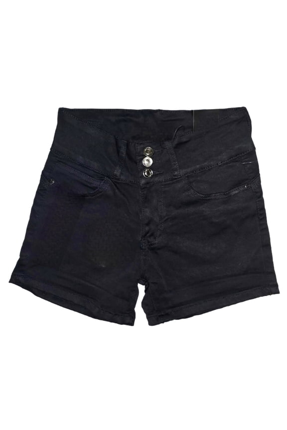 Perfect Fit Booty-Lifting Advance Stretch High Rise Shorts - Juniors Size 3-26"