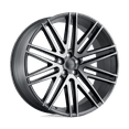 thumbnail image 1 of RedBourne Cast Aluminum Rim RERTY 24X10 5X120 CARBON-GRPHT 35MM, 2410RTY355120M72, 1 of 3