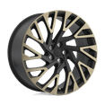 thumbnail image 1 of RedBourne Cast Aluminum Rim RERWE 22X10 5X120 M-BLK MCH-FC DTCC 37MM, 2210RWE375120M72L, 1 of 3
