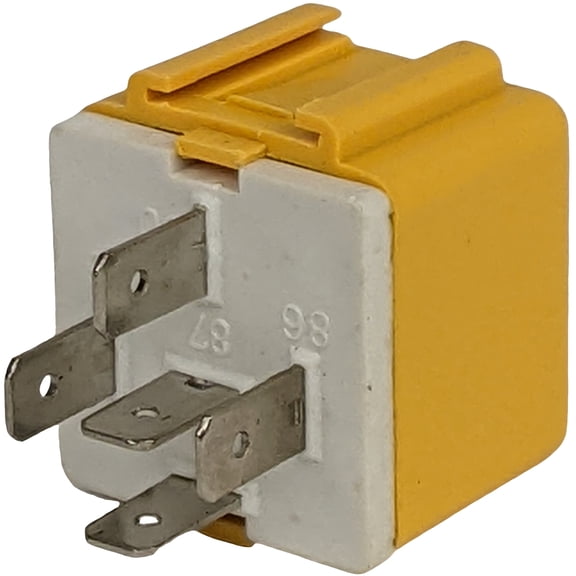 5-Pin Starter Relay Premium Automotive for ATVs Dirt Bikes UTVs Go Karts Scooters 12V Heavy-Duty Power Control Switch Yellow