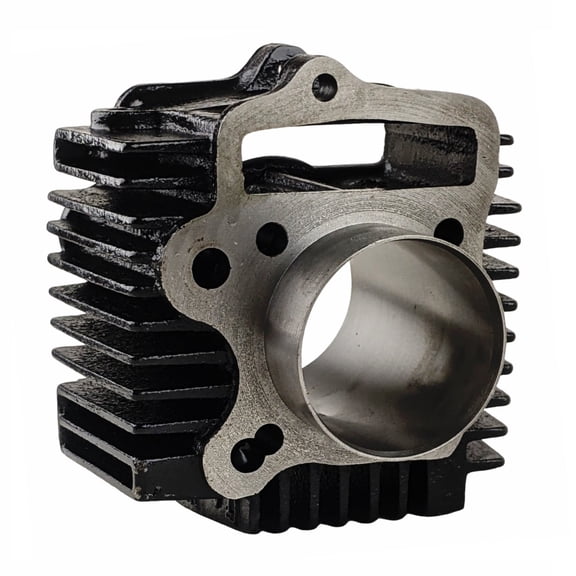 RedCap Cylinder 52mm 110cc Top End Rebuild Kit - Cylinder for 110cc Atv, Dirt Pit Bike, and Go Kart - Compatible With 1P52FMH Horizontal Engines