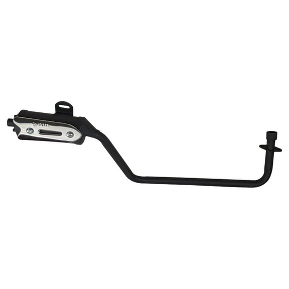 RedCap Exhaust Muffler Silencer Assembly- Compatible with Rider 125, Cougar Vitacci Rider and Various Models - Black