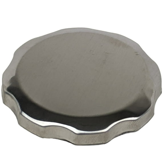 RedCap Metal Fuel Gas Tank Cap - Chrome Finish Replacement for Hear Warrior Mb165 Mb200 Gas Tank - Boost Style and Performance - Upgrade Your Baja Motorsports Mini Bike