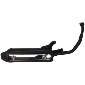 RedCap Muffler Exhaust Header Tail Pipe - Perfect Fit for Gy6 125cc 150cc Engine Scooters - Ideal for Moped and Gator 150 f2 Riders - Enhance Your Scooter's Performance