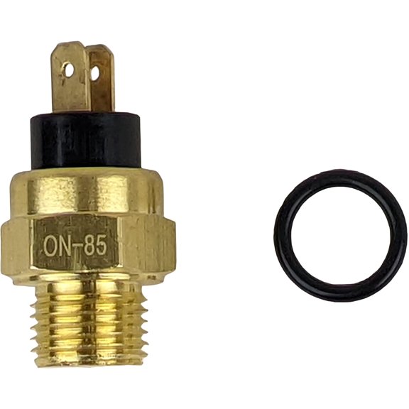 RedCap Water Temperature Sensor Radiator Thermostat Switch Replacement for Helix Cn250 Elite Ch250 Water Cooled 250cc Atv Go Kart Scooter
