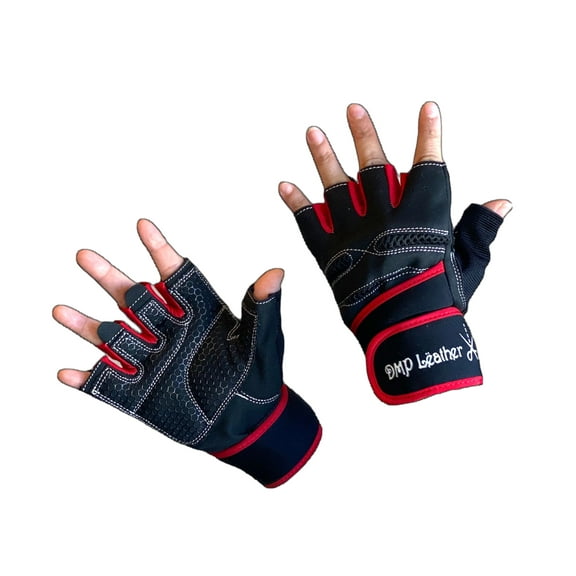 RedFox Women’s Workout Glove with Wrap Around Wrist Support and HoneycombX Grip