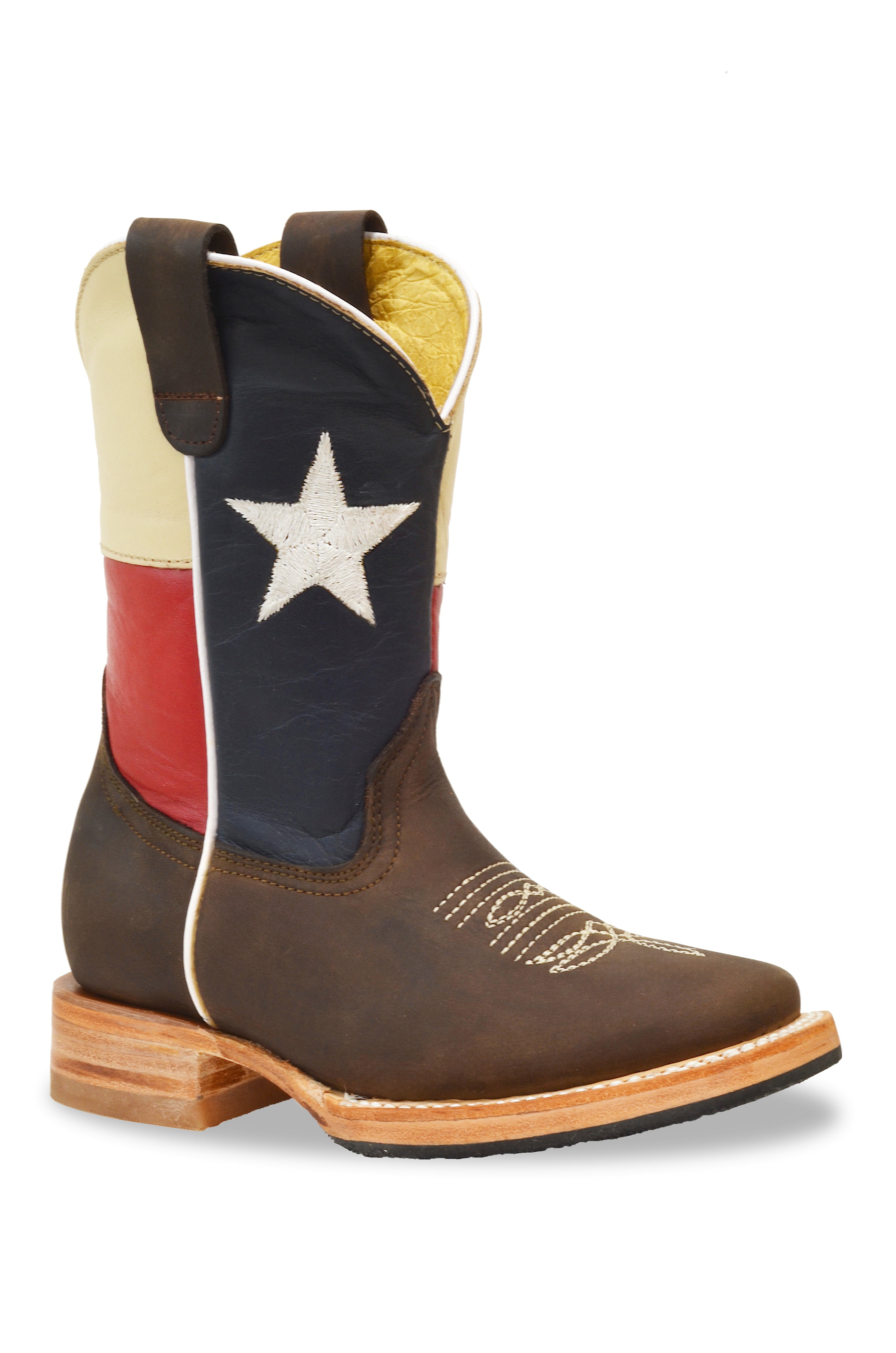 RedHawk Boot Co. Kids Wide Square Toe Cowboy Boots - Walmart.com