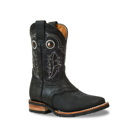 RedHawk Boot Co. Kids Wide Square Toe Cowboy Boots