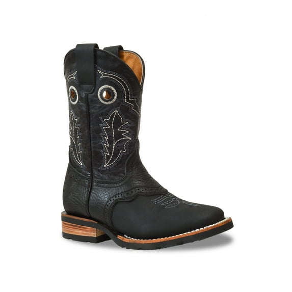 RedHawk Boot Co. Kids Wide Square Toe Cowboy Boots