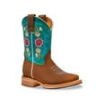 thumbnail image 1 of RedHawk Boot Co. Kids Wide Square Toe Cowgirl Boots, 1 of 6