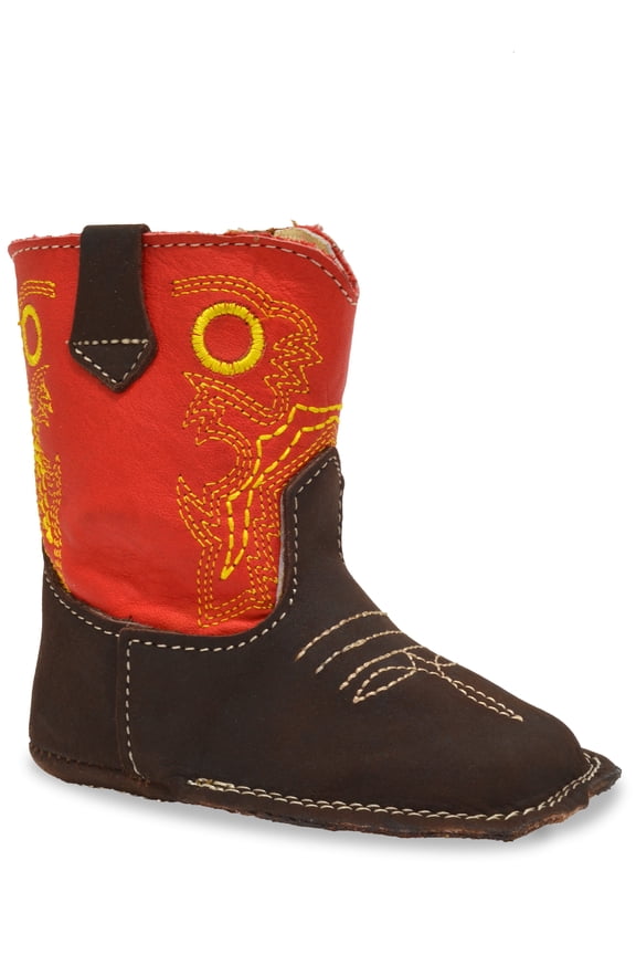 Little Cowpokes Wide Square Toe Booties