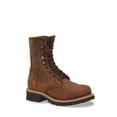 thumbnail image 1 of RedHawk Boot Co. Logger Men's Safety Steel Toe 8" Leather Work Boots with Logger Lugged Sole, 1 of 3