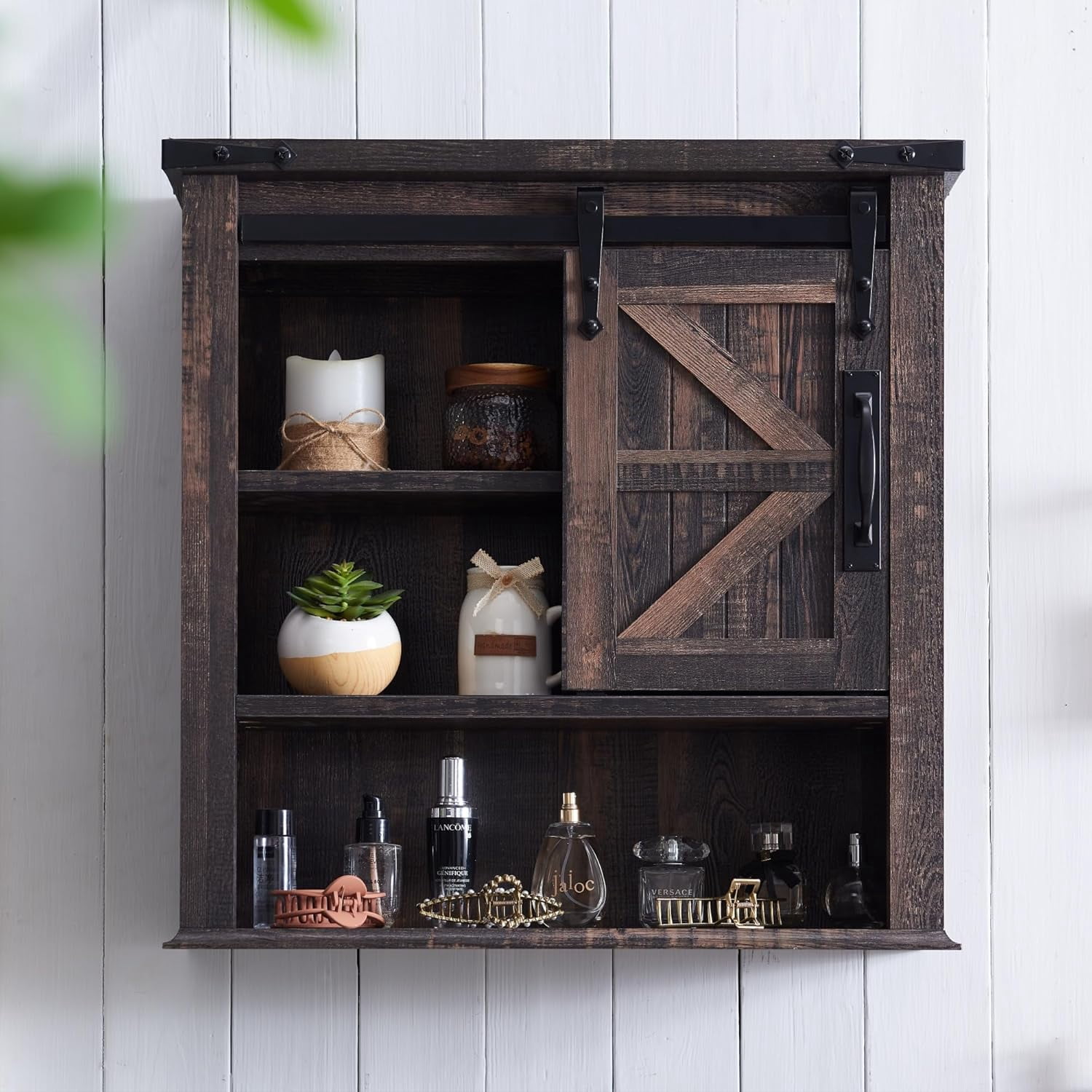 RedLemon Farmhouse Bathroom Wall Cabinet, 24" Wide Medicine Cabinet ...