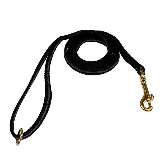 Redline K9 Sure Grip Leash 3/8-Inch x 3' Black