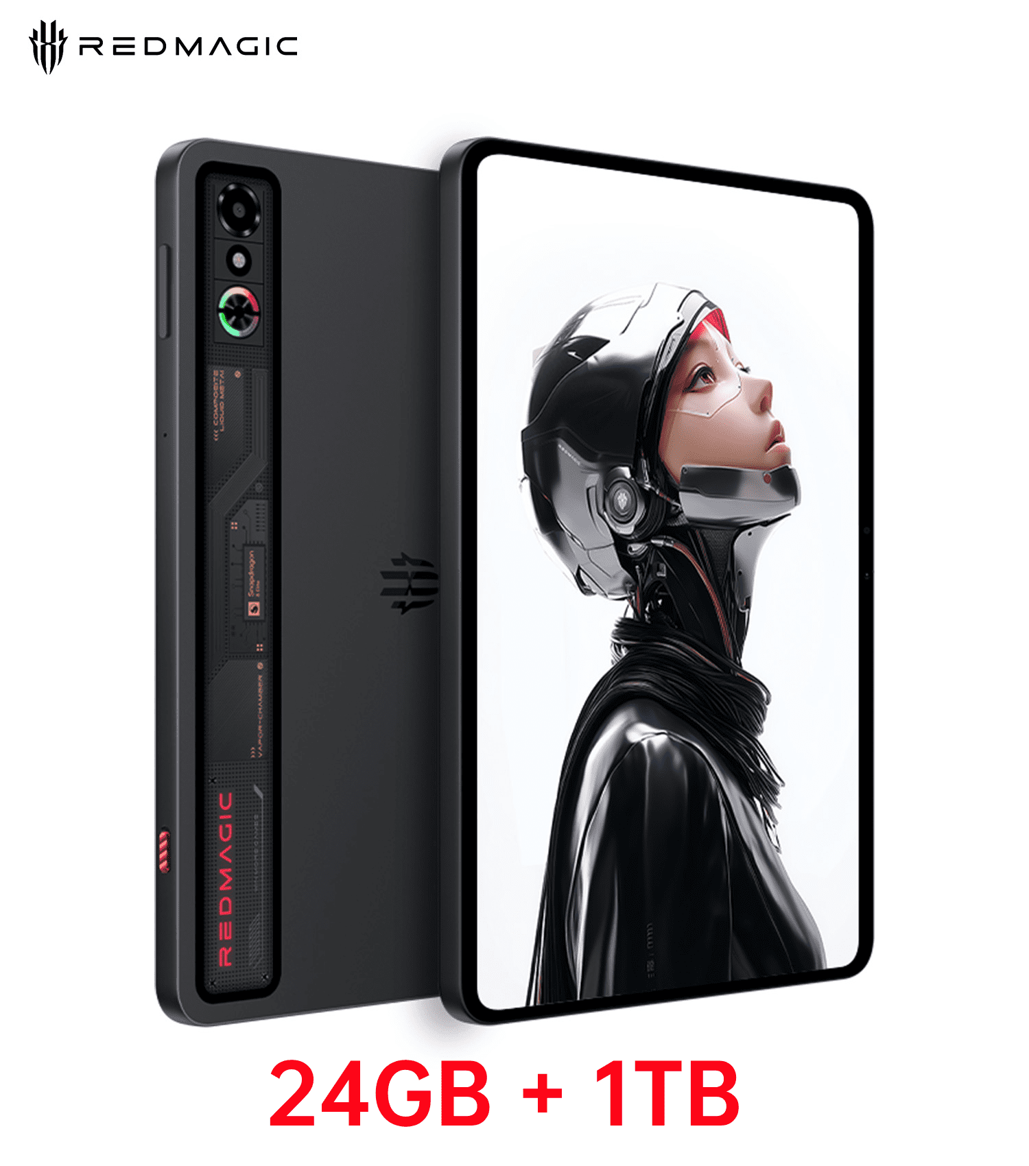 REDMAGIC astra 24GB+1TB ブラック+GAMESIR G8+ 業界初※OLED採用小型ゲーミングタブレット！最新フラグシップ