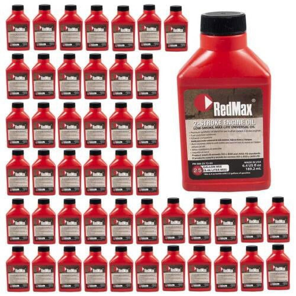 RedMax 580357203 OEM MaxLife 2Cycle Oil 6.4oz 501 2.5 Gallon Mix