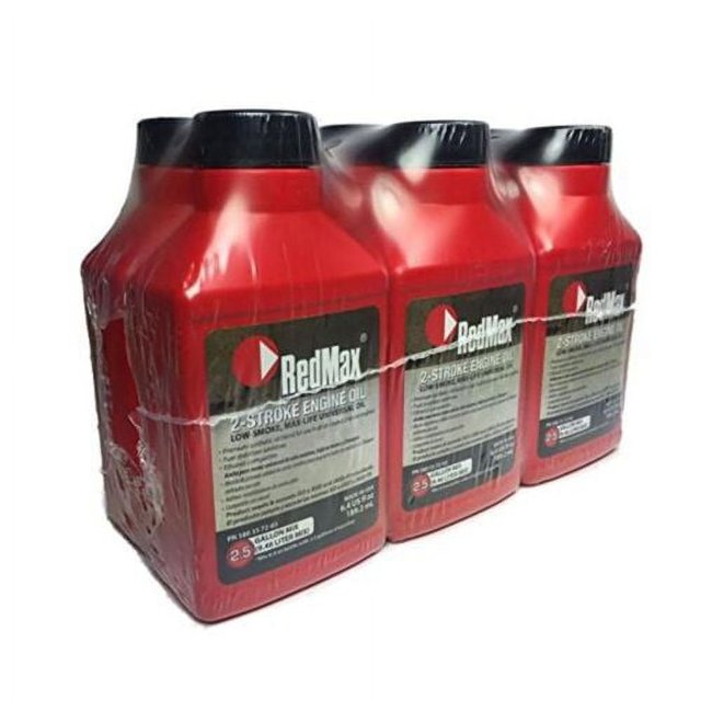RedMax OEM MaxLife 2Cycle Oil, 6.4 oz. (Pack of 6)