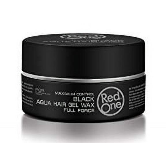 RedOne AQUA HAIR GEL WAX Full Force Black -5 ounces /150 ml