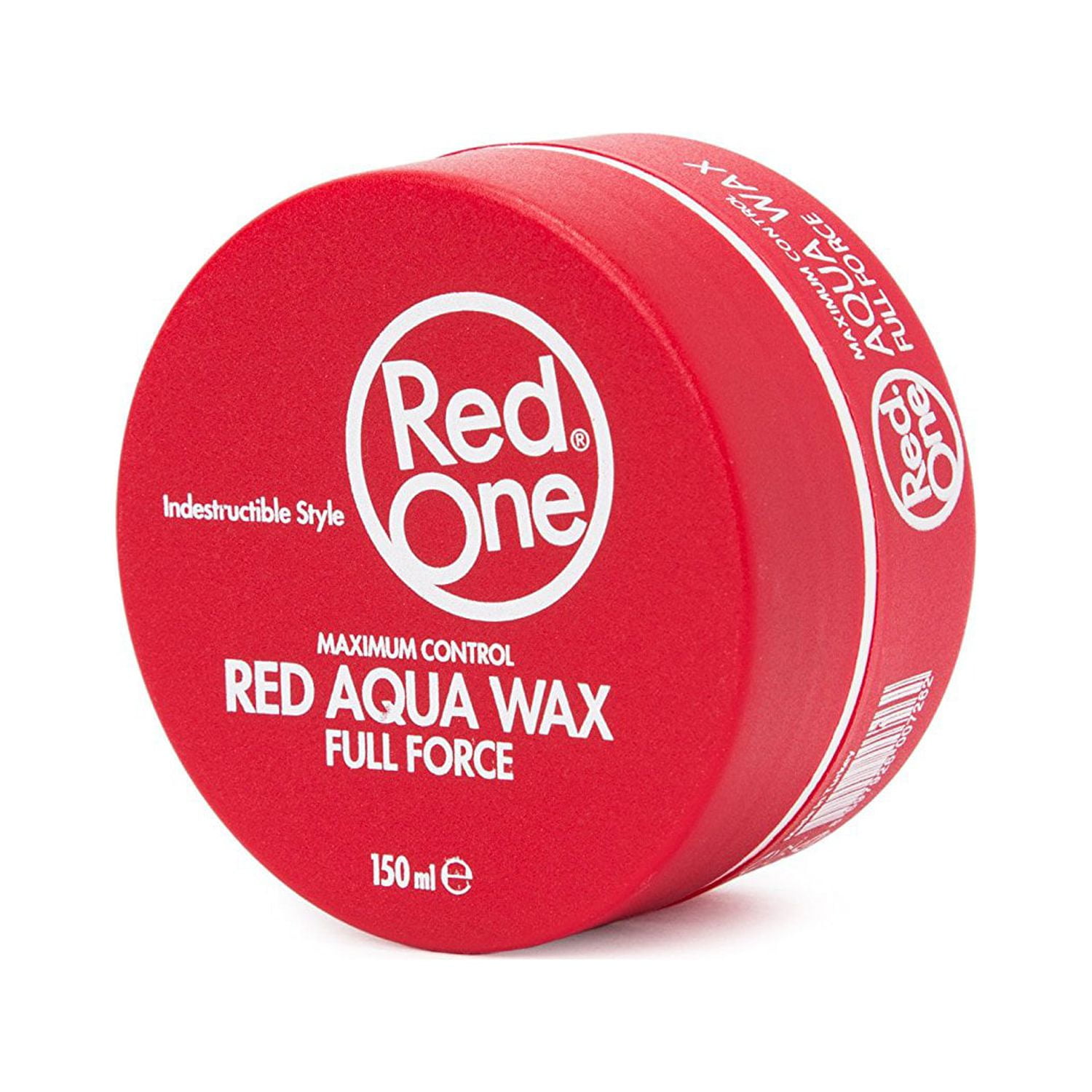  4 X Red One Maximum Control Red Aqua Hair Wax 150ml