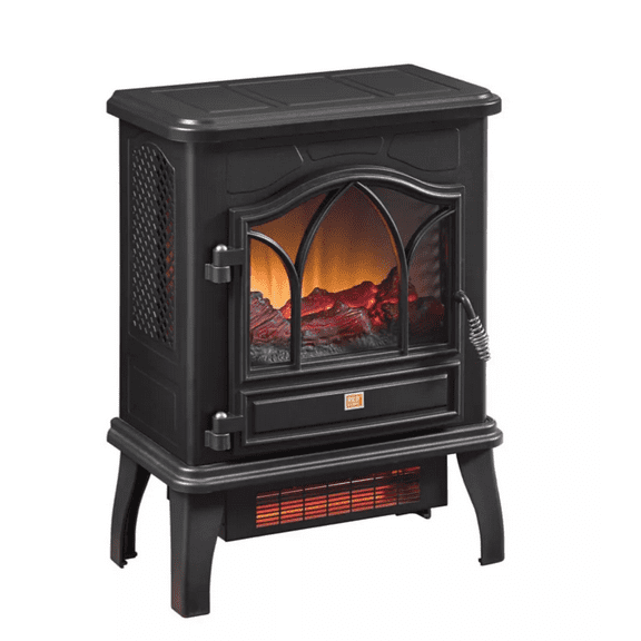 RedStone 10.7 in. 5,200 BTU Infrared Electric Stove Heater, 1000 sq. ft.