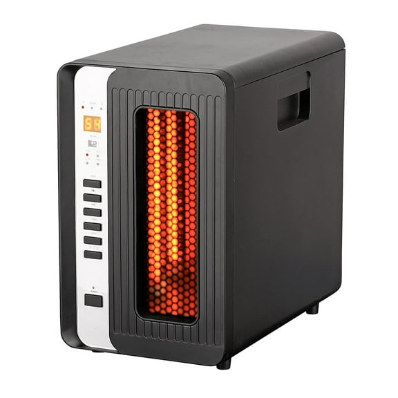 RedStone 5,200 BTU Portable Electric Infrared Heater with Cabinet, 1,500W