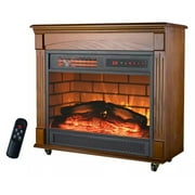 RedStone FP404RNA Rolling Mantel Fireplace with Remote Control 5,200 BTU