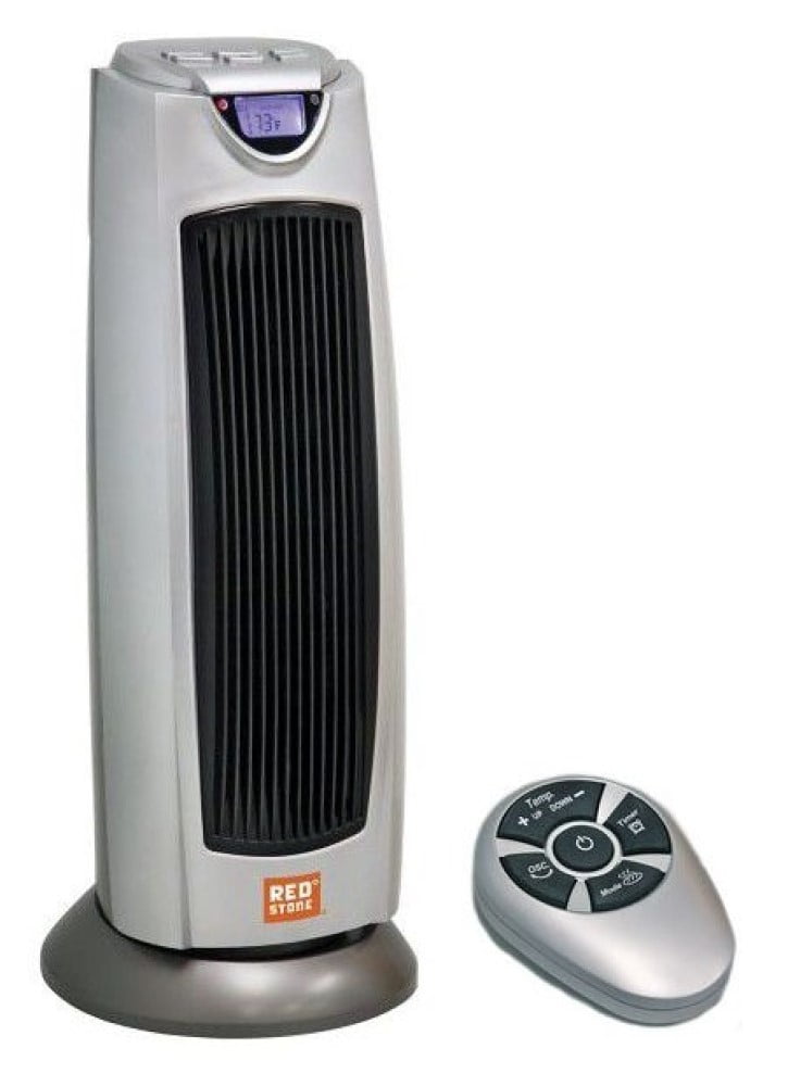 RedStone FP50715R Ceramic Tower Heater with Remote 150 sq. ft