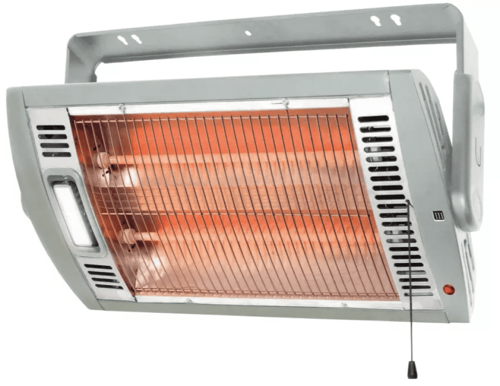 RedStone QGW15602 Heater With Ceiling Mount Dual Quartz