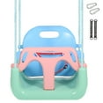 thumbnail image 1 of RedSwing 3-in-1 Baby Swing Seat, Toddler Swings, Anti-Flip Snug & Secure Detachable Infants to Teens Kids Swing Seat for Outside Playground, Blue Green Pink, 1 of 9
