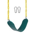 thumbnail image 1 of RedSwing Belt Swing Seat for Kid with 66" Heavy Duty Chains, Playground Swing Set Replacement Accessories with Snap Hooks, for Outdoor Backyard Play Safety, Green, 1 of 9