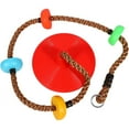thumbnail image 1 of RedSwing Climbing Rope with Platforms and Disc Swing Seat Set Playground Accessories, Tree Swing for Kids with Hanging Strap and Snap Hooks, 1 of 9